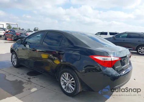 2014 Toyota Corolla Le Plus z USA, uszkodzony, nr VIN 5YFBURHE6EP102904